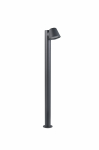 Vabalt seisev v&auml;lisvalgusti Trio, 10W, GU10, IP44, must v., 11.5 cm x 100 cm