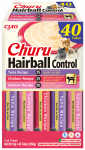 Kassimaius Inaba Churu Hairball Control, kanaliha/l&otilde;he/tuunikala, 0.014 kg, 40 tk