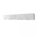 Seinakapp Kalune Design BA132, valge v., 243 cm x 48.3 cm x 45 cm