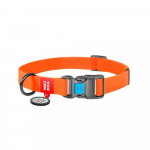 Kaelarihm koertele Waudog Waterproof QR, oranž v., 280 - 400 mm x 20 mm, M