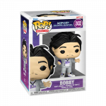 M&auml;ngukujuke Funko POP! Animation KPop Demon Hunters Bobby 2432, 9 cm, must v./hall v.