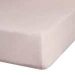 Voodilina Design 91 Jersey, heleroosa v., 100 x 200 cm, kummiga
