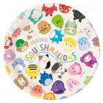 &Uuml;hekordne taldrik Festi Squishmallows 656327, &Oslash; 23 cm, 8 tk