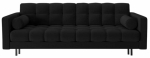Diivanvoodi Cosmopolitan Design Bali Neve 100, must v., 84 x 222 cm x 105 cm