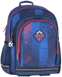 Seljakott Starpak Soccer 445-402, sinine v./punane v., 40 cm x 29 cm x 20 cm