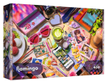 Pusle Trefl Flamingo by Trefl: My Little World, 60 cm x 40 cm, 600 tk