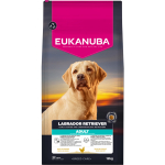 Kuiv koeratoit Eukanuba Adult Labrador Retriever, kanaliha, 12 kg