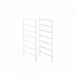 Hoidik Elfa, 53.5 cm x 2 cm, valge, 2 tk