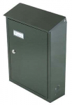 Postkast Glori Ir Ko PD900, roheline, 29 cm x 10 cm x 38.5 cm