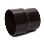 Vihmaveetoru &uuml;hendus Scala, &Oslash; 8 cm, pol&uuml;vin&uuml;&uuml;lkloriid (pvc), pruun