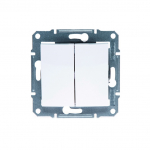 L&uuml;liti Schneider Electric Sedna, 2 sl., valge