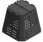 Komposter Patrol 480CZAPG001, 89 cm x 89 cm x 80 cm, 480 l