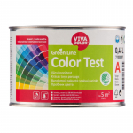Seinav&auml;rv Vivacolor Green line Color Test A-valge 0,45l v&auml;rvitooni test