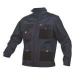 T&ouml;&ouml;jope meeste Sara Workwear King 11-411, must v./oranž v., XLS suurus