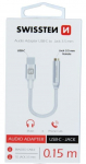 Adapter Swissten USB-C to 3.5mm USB-C, 3.5 mm, 0.15 m, h&otilde;be v.