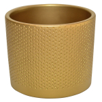 Lillepott Domoletti, keraamiline, &Oslash; 13 cm, kuldne v.