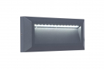 &Otilde;ue seinavalgusti Lutec Helena, 10W, LED, IP54, antratsiit v., 23 cm x 10.1 cm