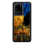 Telefoni &uuml;mbris iKins Cafe Terrace Back Case For Samsung Galaxy S20 Ultra, Samsung Galaxy S20 Ultra, must v.