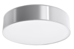Valgusti plafoon Sollux Arena 45, E27, 3 x 60 W, hall v.
