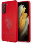Telefoni &uuml;mbris U.S. Polo Assn., Samsung Galaxy S21, punane