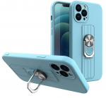Telefoni &uuml;mbris Hurtel Ring Case, Apple iPhone 13 Pro, helesinine v.