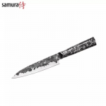 Samura Meteora Universaalne k&ouml;&ouml;ginuga Santoku 160 mm, AUS 10 Damascus teras 60 HRC