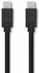 Kaabel Qoltec AKQOLTU00052351, USB 3.1/1x USB Type-C, 200 cm, must v.