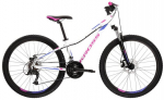 Jalgratas m&auml;gi- Kross Lea 3.0 SR, 27 ", XS raam, valge/violetne