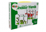 Hariv m&otilde;istatus Lean Toys Dinosaur Friends, mitmev&auml;rviline, 10 tk