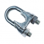 Trossiklamber Haushalt DIN741, tsingitud, metall, &Oslash; 2 cm