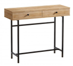Konsoollaud Kalune Design Esta, pruun v./must v., 100 cm x 35 cm x 86 cm