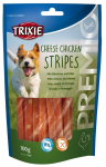 Koeramaius Trixie Premio Cheese Chicken Stripes, kanaliha/juust, 0.1 kg