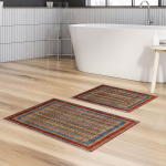 Vannitoamattide komplekt Foutastic 299ANR1607, mitmev&auml;rviline, 150 cm x 60 cm