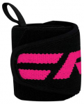 Randmepaelad RDX Wrist Wrap Pro, Universaalne, must/roosa