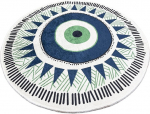 Vannitoa p&otilde;randamatt Foutastic Occhio 359CHL2578, mitmev&auml;rviline, 100 cm x 100 cm, &Oslash; 100 cm