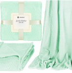 Pleed Springos Lovely Blanket HA7133, heleroheline, 130 cm x 180 cm