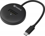 Adapter Sandberg USB 3.2 Dock for M.2+NVMe SSD 136-47 USB-C Male, M.2 Female, must v.