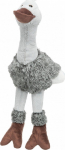 M&auml;nguasi koerale, pehme Trixie Ostrich 35676, valge v./hall v.