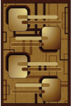 Vaip sise Alfa 16, pruun, 100 cm x 60 cm