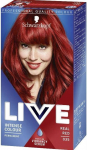 Juuksev&auml;rv Schwarzkopf Live Intense Colour, real red, 035