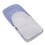 Talvine magamiskott beebile Springos 4in1 Iglu SB0036, helehall v., 90 cm x 43 cm