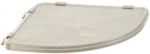 Riiul n&auml;riliste jaoks Ferplast Corner, 33 cm x 33 cm x 3 cm, pruunikas