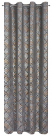 &Ouml;&ouml;kardin ZKPA-04, grafiit/&scaron;ampanja/h&otilde;be, 140 cm x 250 cm