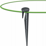 Muruniidukite lisatarvik Baumera 375438, 10 cm, must, 50 tk