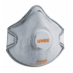 Respiraator, koos ventiiliga Uvex Silv-Air Classic, valge, Universaalne