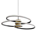 Valgusti rippuv CristalRecord Dina, LED, 3000 &deg;K x 50 W, puidu v.