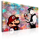 Reproduktsioon Artgeist Banksy: Colourful Brick, i-c-0100-b-a, 30 cm x 20 cm