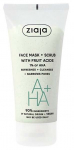 N&auml;omask Ziaja Face Mask + Scrub with Fruit Acids, 55.0 ml