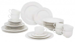 L&otilde;unaserviis Ambition Flap, portselan, valge v., 30 tk.