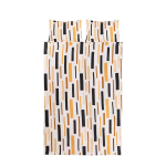 Voodipesukomplekt Okko CD018, pruun v./valge v., 50 x 70 cm, 200 x 220 cm, 3 os.